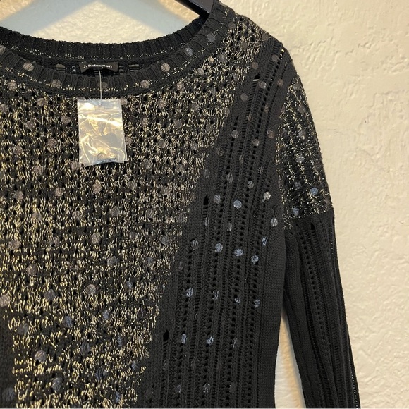 J. Peterman Small Sweater Dress Black Long Sleeve S - Picture 8 of 13